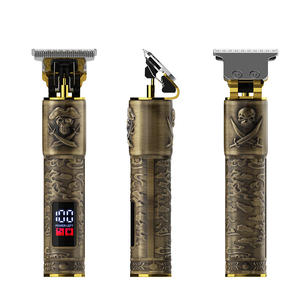 Cortadora de pelo profesional multiusos para hombres, recortadora recargable con cuchillas de acero inoxidable, corte de pelo esencial - Product Image 1