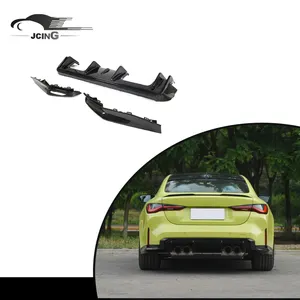 Cao Cấp Phụ Kiện Bên Ngoài Khô Sợi Carbon Phía Sau Bupmer Khuếch Tán Phổ Xe Spoiler Tự Động Cơ Thể Kit Cho BMW G82 G83 M4