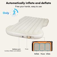 Matelas de camping portable auto-gonflant, matelas de couchage confortable pour voiture, matelas de camping pour Tesla Model Y 2024 2023 2022 2021