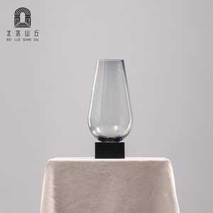 Arte moderna fatta a mano <span class=keywords><strong>in</strong></span> <span class=keywords><strong>vetro</strong></span> <span class=keywords><strong>vasi</strong></span> <span class=keywords><strong>in</strong></span> stile creativo fiori geometrici <span class=keywords><strong>di</strong></span> fascia alta rifiniti riempiti d'acqua e durevoli decorazioni per la casa - Product Image 2