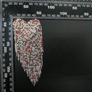 ZSY luxe Punk vent manteau costume bricolage mode gland Badge épaulettes épaule patchs gland perlé épaulette - Product Image 5