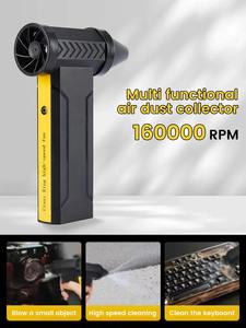 Ventilador Turbo Violento con Motor sin Escobillas, Soplador de Aire Eléctrico de 10000mAh, Mini Soplador de Aire Jetdry, Herramientas Potentes para Limpiar el Polvo del Coche - Product Image 5