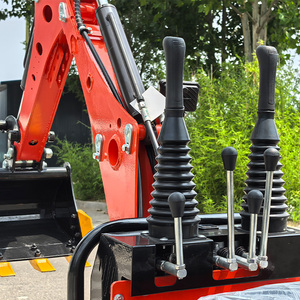 Mini pelleteuse domestique 0.8 tonnes pelleteuse 13.5hp chenille à essence Briggs & Stratton moteur à gaz certifié EPA - Product Image 5