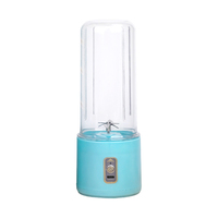 Mixeur-presse-agrumes électrique portable en plastique, rechargeable par USB, en acier inoxydable, pour usage domestique et extérieur, pour smoothies et jus de fruits