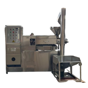 Haute qualité 6YL-150ZD presse à huile de lin Machine ascenseur gâteau système de pressage arrière 201 pompe en acier inoxydable traitement de noix de coco - Product Image 1