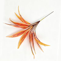 Künstliche Dracaena-Pflanzenstiele und -Zweige, Tropischer Kunstbaum mit Verzierter Blätterung für Thanksgiving, Wohnzimmer und Bürodekoration