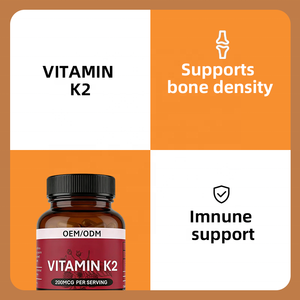 كبسولات فيتامين K2 بتركيز 200 ميكروغرام (بنكهة التوت) - 60 كبسولة لدعم كثافة العظام والمناعة، تصنيع حسب الطلب وعلامة تجارية خاصة - Product Image 4