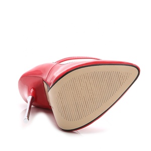 Commercio all'ingrosso di 16 cm <span class=keywords><strong>Stiletto</strong></span> di alta qualità nuova lettera e nero Super-tacchi alti eleganti ragazze Sexy <span class=keywords><strong>scarpe</strong></span> da donna tacco alto - Product Image 5