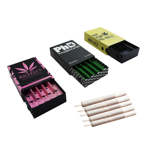 Pre Roll Pre Roll Box Wholesale Custom Design Child Resistant Small Paper Hemp Pre Roll Cigarette Box