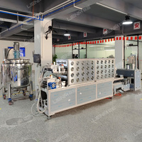 Machine de formage de masques oculaires en cristal vert industriel, ligne de production automatique de patchs oculaires en hydrogel de haute précision pour les cosmétiques
