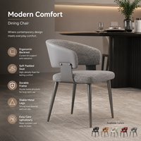 Chaises et tables de restaurant, chaise de salle à manger facile d'entretien avec dossier incurvé pour banquets, halls d'accueil, jardins sur le toit et salons d'aéroport