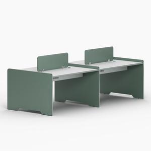 Modern <b>Desk</b> Partition L Shape Office Table <b>Desk</b> Workstation Table Luxury Office <b>Desk</b> Home Office Furniture 4 Person - Product Image 5