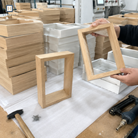 Marcos de madera a granel tipo shadow box de 3 cm y 5 cm de profundidad, marco de fotos 3D para flores secas, manualidades DIY y exhibición de especímenes