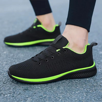 Chaussures basses décontractées pour hommes toutes saisons, nouvelle tendance, à lacets, en maille respirante, légères pour sports de plein air, grandes tailles