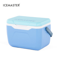 IceMaster FUN 5.5L Usine personnalisée Bonne Qualité Rétention de Glace PU Poignée Moussante Bleu 5.5L Boîte Glacière pour Jus