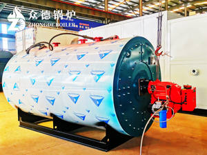 Caldera <span class=keywords><strong>de</strong></span> Agua Caliente a <span class=keywords><strong>Gas</strong></span> CWNS 0.35-14MW - Elemento Calefactor <span class=keywords><strong>de</strong></span> Alta Eficiencia y Bomba con Control Automático para Escuelas, Hoteles e Invernaderos - Product Image 5