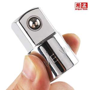 Adaptateur de douille Ximeng 1/4 3/8 1/2 en acier au chrome-vanadium, hexagonal, poli, chromé, outil de réparation automobile - Product Image 3