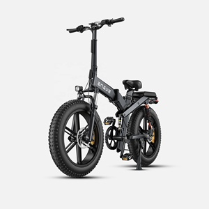 UE EE. UU. Almacén 20 pulgadas Fat Tire Bicicleta eléctrica plegable <span class=keywords><strong>1000W</strong></span> (pico) 93 millas Triple SUSPENSIÓN COMPLETA E-bike plegable X20 - Product Image 2