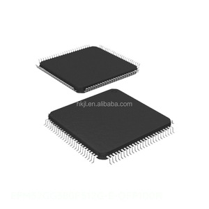 Compre componentes electrónicos en línea 100 LQFP integrado original de la EFM32GG380F512G-E-QFP100R - Product Image 1