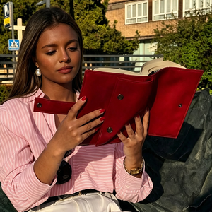 Borsa Portatile OEM per Libri, Borsa Leggera per Conservazione e Trasporto, Adatta per Libri con Copertina Rigida, Custodia per Libri di Testo e Biblioteca - Product Image 2