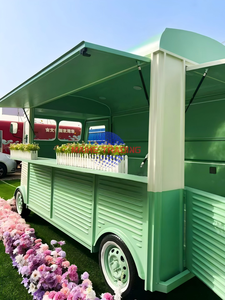 Remolque de Comida Saludable con Exhibición de Frutas Frescas, para un Atractivo Vending Global en la Calle - Product Image 2