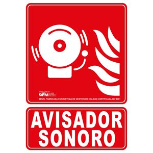 Sello Avisador Sonoro de PVC, Resistente a la Intemperie, Ideal para Alertar en Zonas Industriales y de Seguridad. - Product Image 1