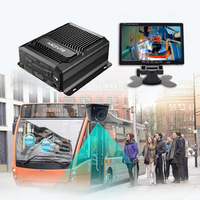 Enregistreur vidéo mobile 4CH 8CH 720P 1080P SSD HDD avec WiFi intégré 3G 4G pour véhicule, bus, camion, fourgonnette, autocar avec GPS