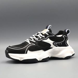 Zapatos Deportivos de Plataforma con Malla Transpirable para Primavera/Verano, Ligeros, con Suela Suave y Elevada, Casuales para Hombre - Product Image 4