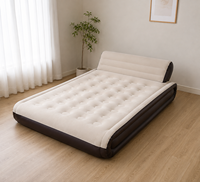 Canapé-lit gonflable Da Niu pour la maison avec dossier, lit d'appoint double pliable, matelas pneumatique épais en PVC pour chambre d'amis