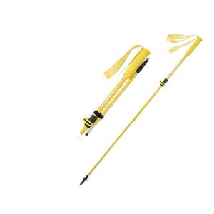 Bâtons de randonnée pour enfants en alliage d'aluminium, 3 sections, pliables, légers, bâtons de trekking, bâtons de marche en plein air, jaune blé doré - Product Image 1