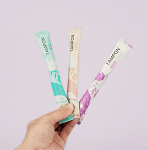 Applicatore di tamponi vaginali da donna più venduto che pulisce i tamponi organici in cotone - Product Image 1