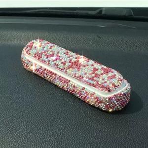 Señal <span class=keywords><strong>de</strong></span> <span class=keywords><strong>estacionamiento</strong></span> <span class=keywords><strong>de</strong></span> coche luminosa móvil transfronteriza creativa, diamantes personalizados, número oculto, accesorios interiores - Product Image 6