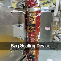 Machine d'emballage automatique pour petites sachets de chips de pommes de terre, chips de banane et chips de plantain avec injection d'azote
