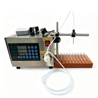 Pompe péristaltique semi-automatique, machine de remplissage de liquides micro-dosés pour huile, parfum, alcool (1 ml, 3 ml, 0,5 ml)