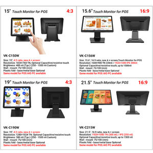 Pantalla Táctil Todo en Uno para Kiosco de 15.6 Pulgadas, Resolución de Pantalla <span class=keywords><strong>16</strong></span>:9, Opciones de Brillo de 220nit y 300nit, Personalizable hasta 1500nits - Product Image 5