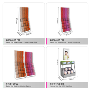 Mostrador de Exhibición con Iluminación LED Moderna Personalizada para Tiendas de Cosméticos en Centros Comerciales y Tiendas de Maquillaje - Product Image 6