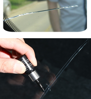 Kit de réparation de vitres de voiture, fissures de vitres disparues, élimination des rayures, réparation de fissures de pare-brise de voiture, camion, moto, ensemble de récupération de fissures