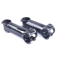 Tige de vélo en carbone BXT pour VTT et Gravel, 31,8 mm, 90/100/110/120 mm, vente en gros d'usine chinoise, tige de vélo de route en carbone 3K, finition brillante ou mate noire
