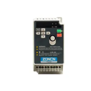 ZONCN Inverter frekuensi VFD, 1,5 kW 220V drive 1 fase AC efisiensi tinggi melalui RS485