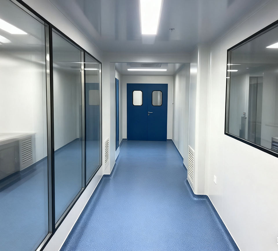 Modular Clean Rooms ISO8 Prefabricated Easy Install Turnkey Service for ...