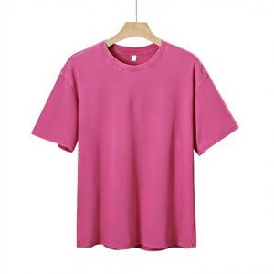 เสื้อยืดผู้ชายแบบย้อมสีเอซิดวอช ผ้าหนา 230gsm รับสกรีนโลโก้ เสื้อยืดลำลองผ้าเจอร์ซีย์ถัก ย้อมสีพื้น - Product Image 1