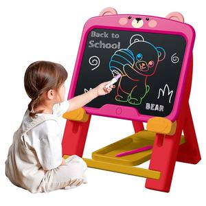 Tableau d'écriture et <span class=keywords><strong>de</strong></span> <span class=keywords><strong>dessin</strong></span> LCD Jouet Petit Ours Tableau à gribouiller coloré Tablette <span class=keywords><strong>de</strong></span> <span class=keywords><strong>dessin</strong></span> Jouets éducatifs d'apprentissage pour enfants - Product Image 1
