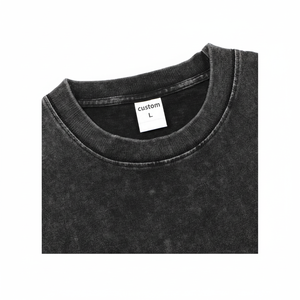 เสื้อยืดผ้าฝ้ายพิมพ์ลายกราฟิกสไตล์วินเทจสำหรับผู้ชายเสื้อยืดเปล่าขนาดใหญ่ - Product Image 1