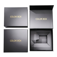 Boîte cadeau en carton magnétique de qualité supérieure personnalisable, adaptée aux produits de soin de la peau, aux parfums et aux vêtements, boîtes en papier