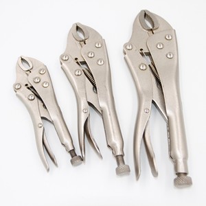 Dụng cụ cầm tay 110mm 4 "cong hàm Khóa Kìm mini khóa kẹp - Product Image 1