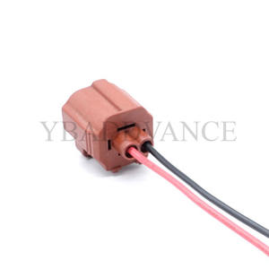 Arnés de cableado del motor Arnés de cables del sensor de temperatura del agua del arrancador de coche hembra de 2 pines para Ford - Product Image 5