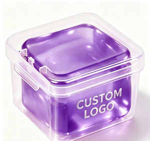 Cubo Antiestrés Transparente Personalizado con Logotipo, con Caja Transparente Individual, Regalo Promocional - Product Image 6