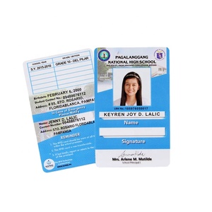 บัตรเข้าใช้งานพนักงาน/นักเรียน RFID ความถี่ 13.56mhz ชิป NTAG(R) 215 ขนาด 504 ไบต์ พร้อมคิวอาร์โค้ดที่แตกต่างกันเป็นรายบุคคล - Product Image 2