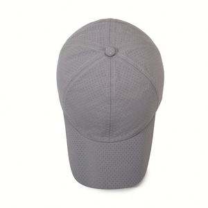 Casquette de sport à séchage rapide, casquette trucker en polyester de haute qualité pour le printemps et l'été, bleu uni, style vintage, Gorras - Product Image 6