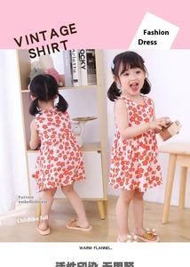 Abbigliamento estivo per bambini vestito Casual da bambina in cotone seta set da principessa all'ingrosso camicia da notte sottile 12 anni - Product Image 4